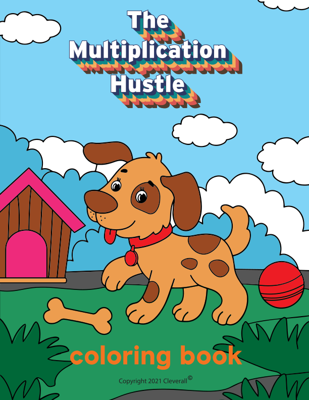 color by number multiplication facts